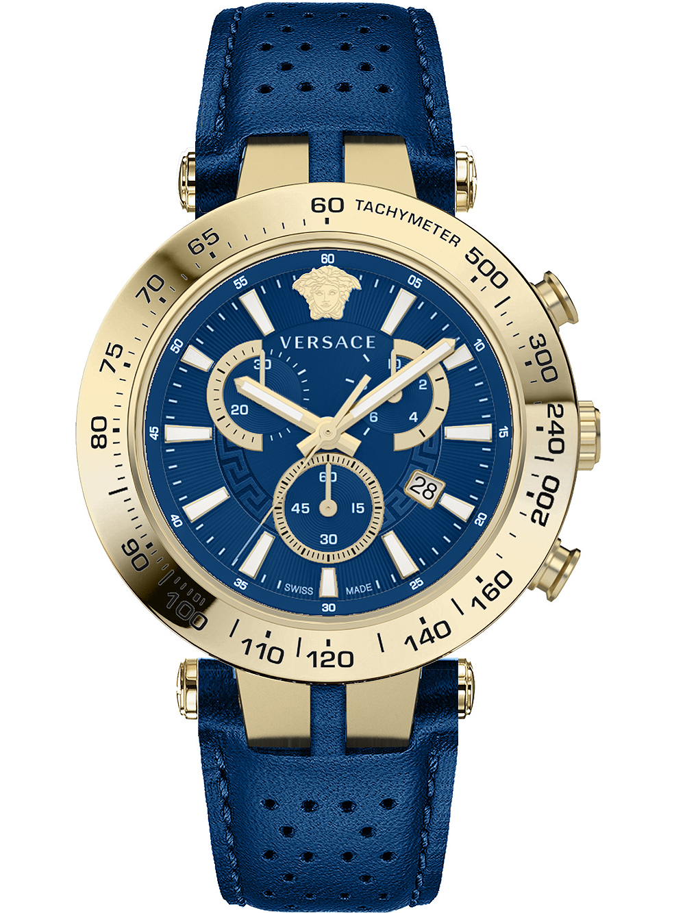 Versace blue watch sale