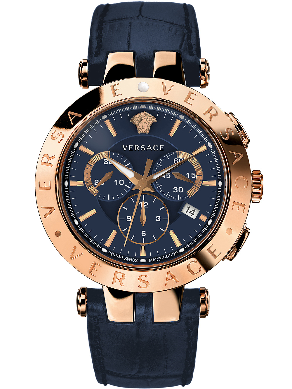 Versace VERQ00120 V-Race Chronograph 42mm Mens watch cheap ...