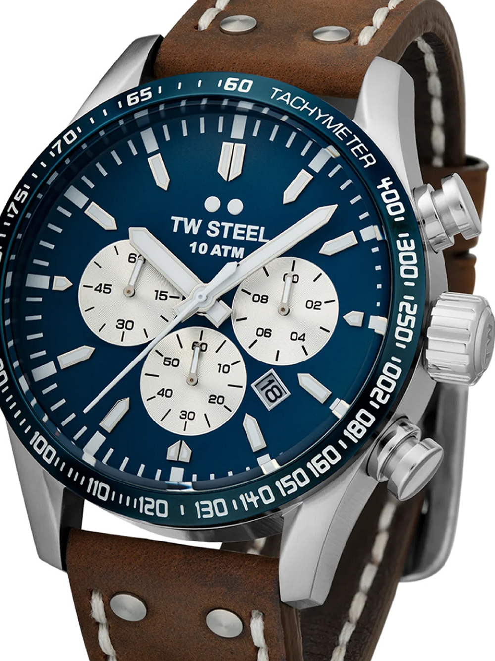 TW Steel VS121 Volante Chronograph 48mm Mens watch cheap shopping